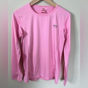 Kari Traa Long Sleeve Baselayer Pink Size Medium